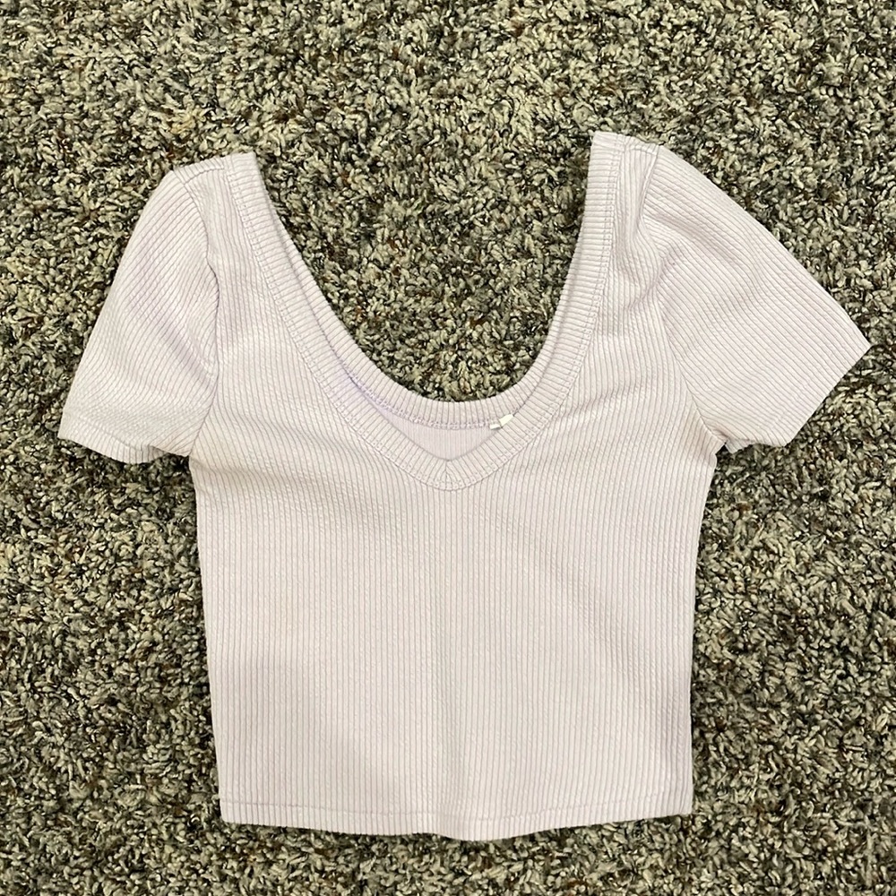 PACSUN purple double sided top